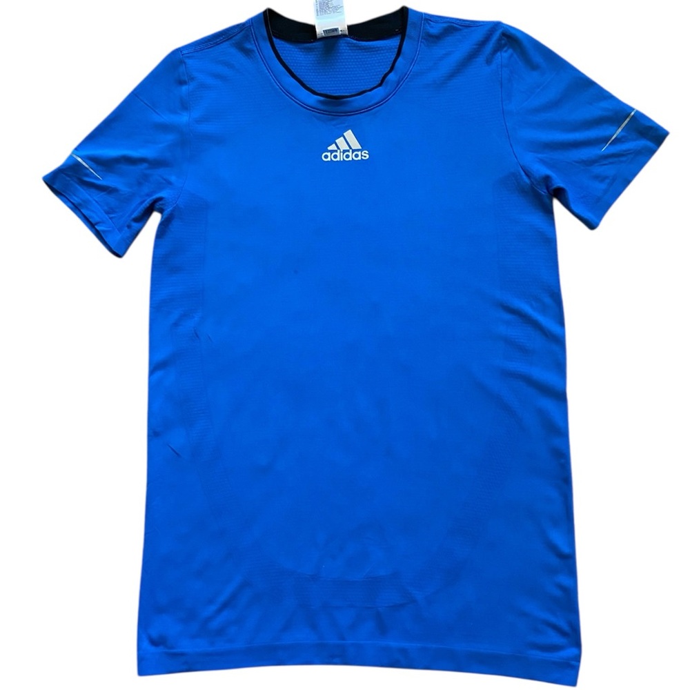 Men’s Adidas ClimaCool Blue Base Layer Shirt